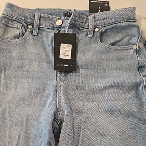 Fashion Nova Sky Blue Denim Pants